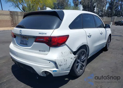 2020 Acura Mdx Technology A-Spec Packages из США, поврежденный, VIN 5J8YD4H05LL012376